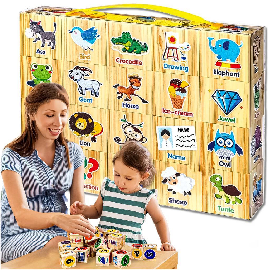 Harivad vahtplokid inglise keele õppimiseks lastele 20 elementi