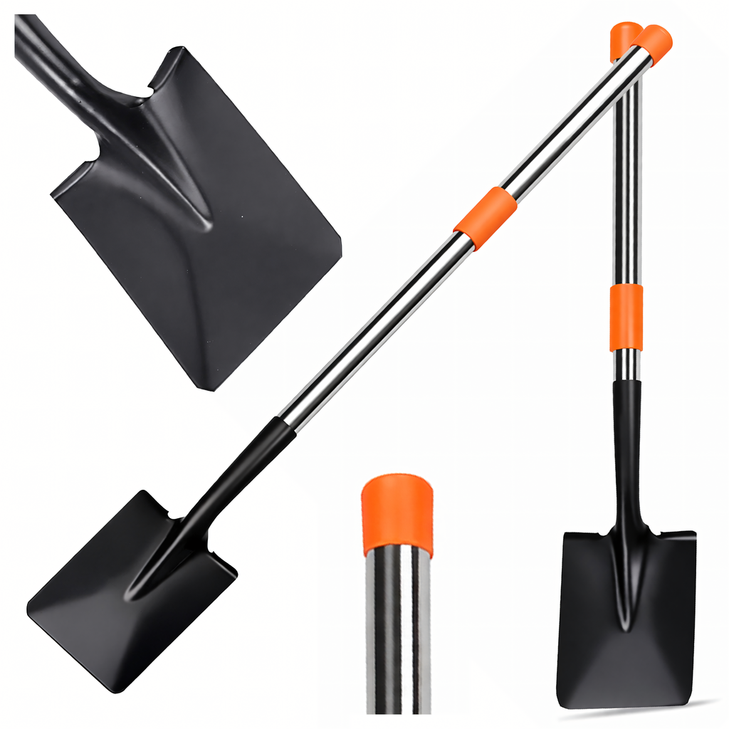 Telescopic Garden Shovel Spade 95-138 cm Foldable
