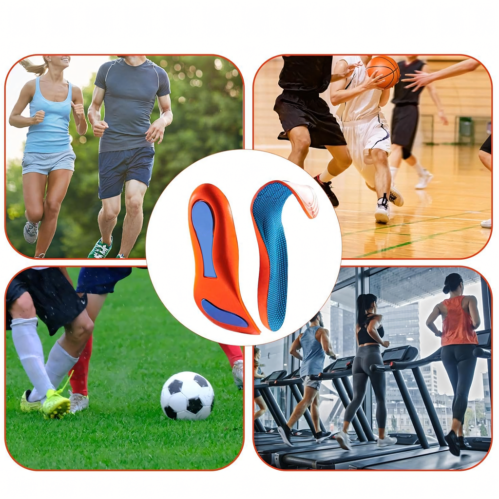 Ortopeedilised mäluvahust spordijalatsi sisetallad 41–42 RC-K-1636