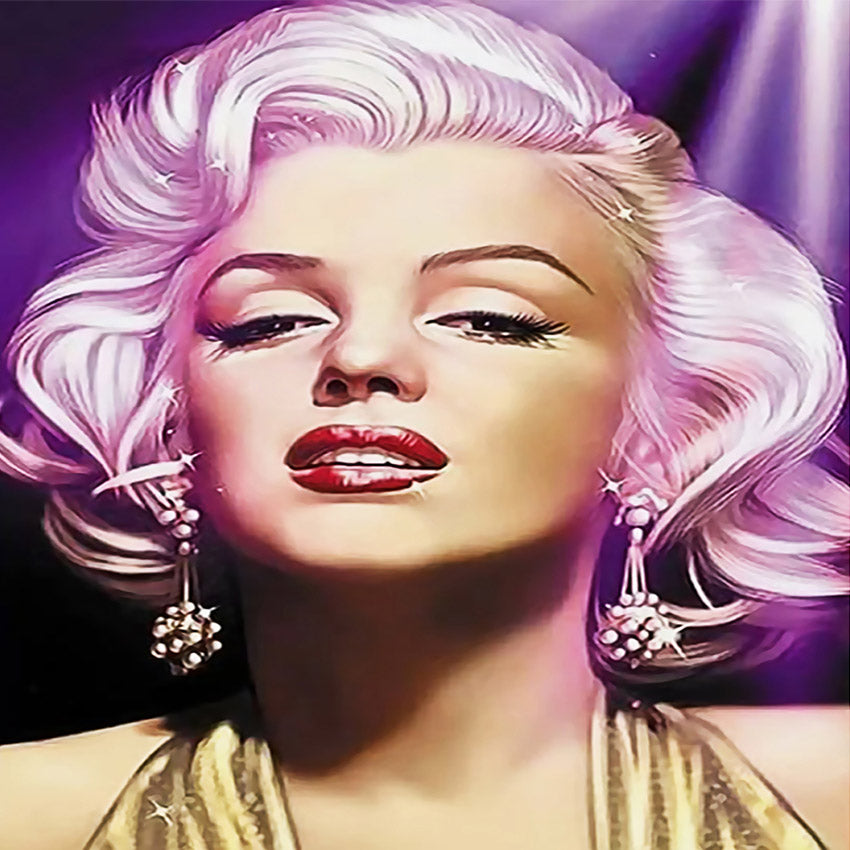 Diamond Painting 5D Mosaic Kit 55 - Marilyn Monroe Pattern