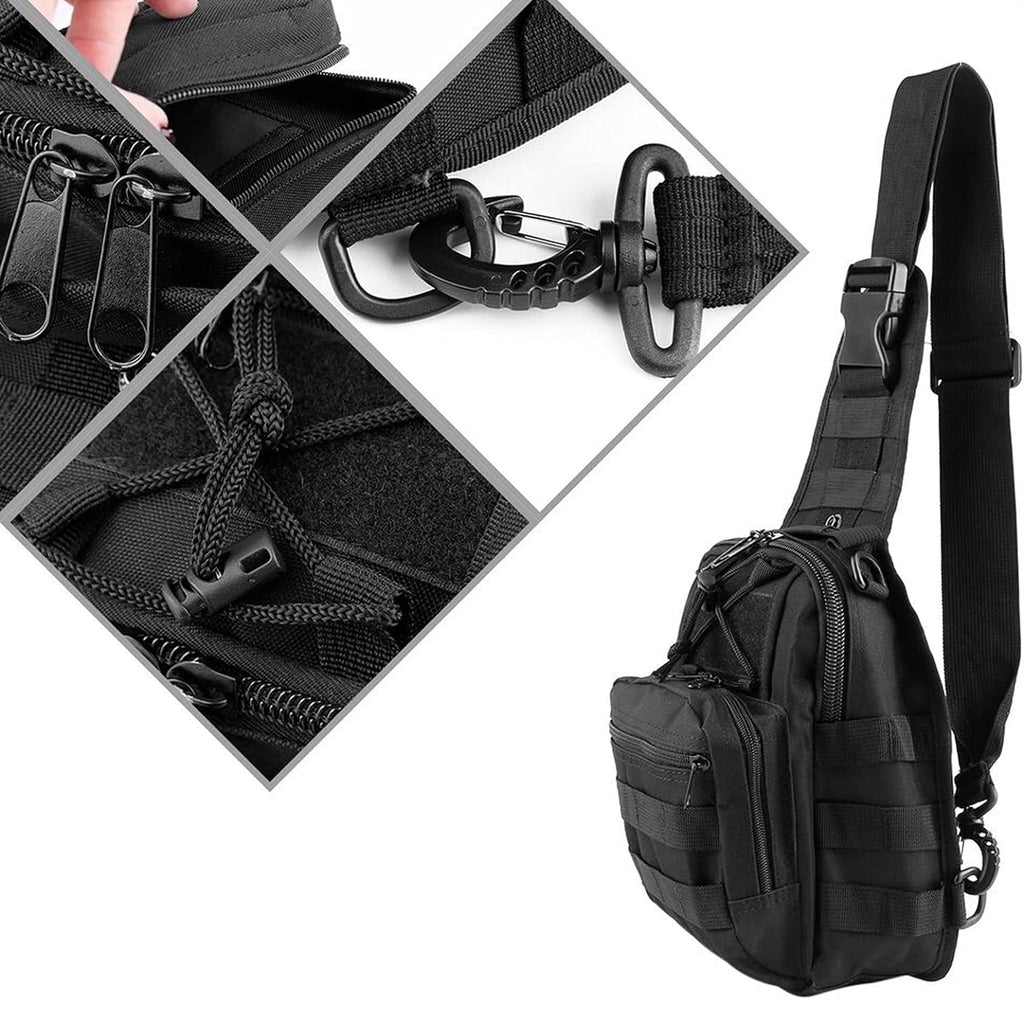 Military Tactical Survival Shoulder Bag Backpack 20L
