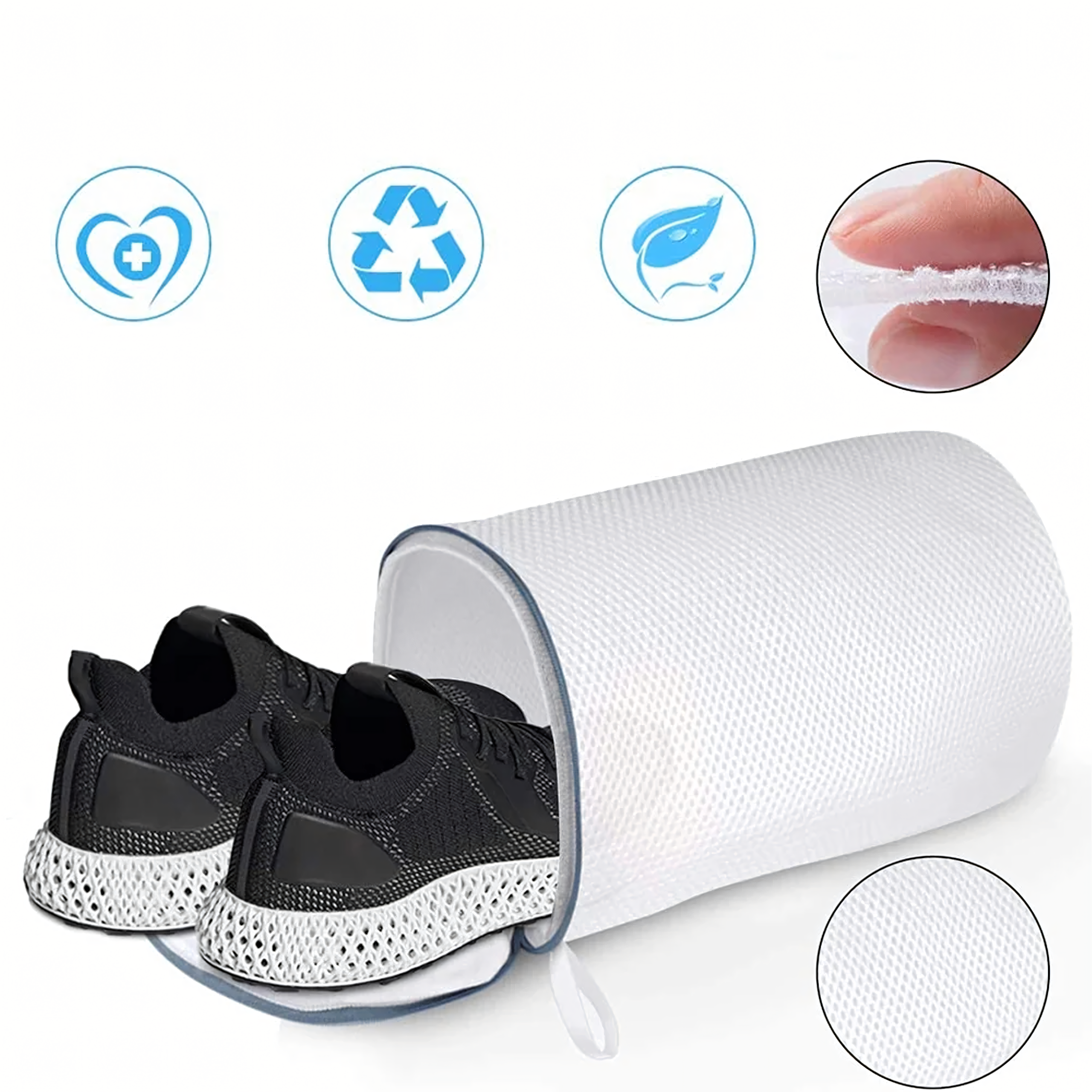 Mesh Laundry Bag Bytów Protective Shoe Bag for Washing Machine 30x18 cm