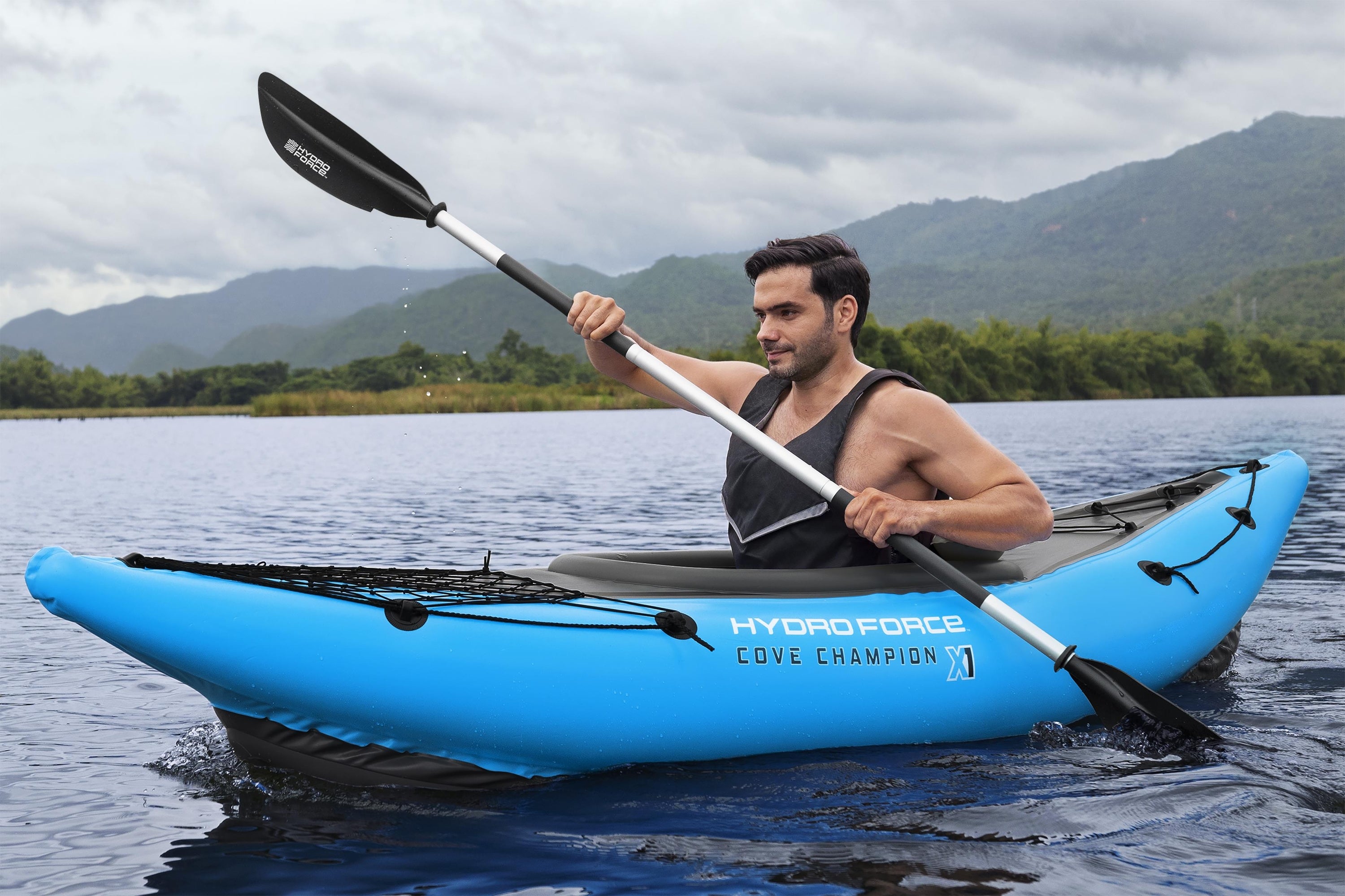 Bestway 62174 kokkupandav alumiiniumist aer SUP-lauale ja kajakile 230cm