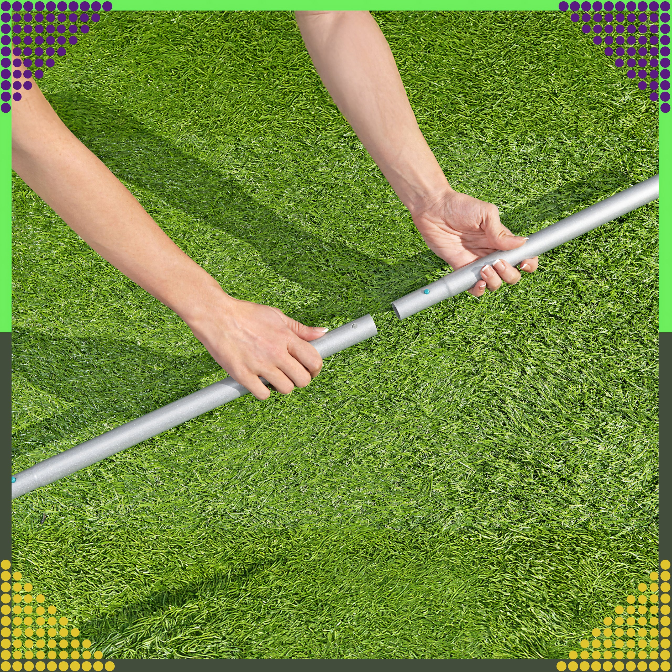 Bestway 58794 basseini hooldus- ja puhastuskomplekt võrguga, pulgaga, pH ribade ja plaastriga