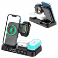 Induction Charger Station Wireless Induction 15W Night Lamp 4in1 QI