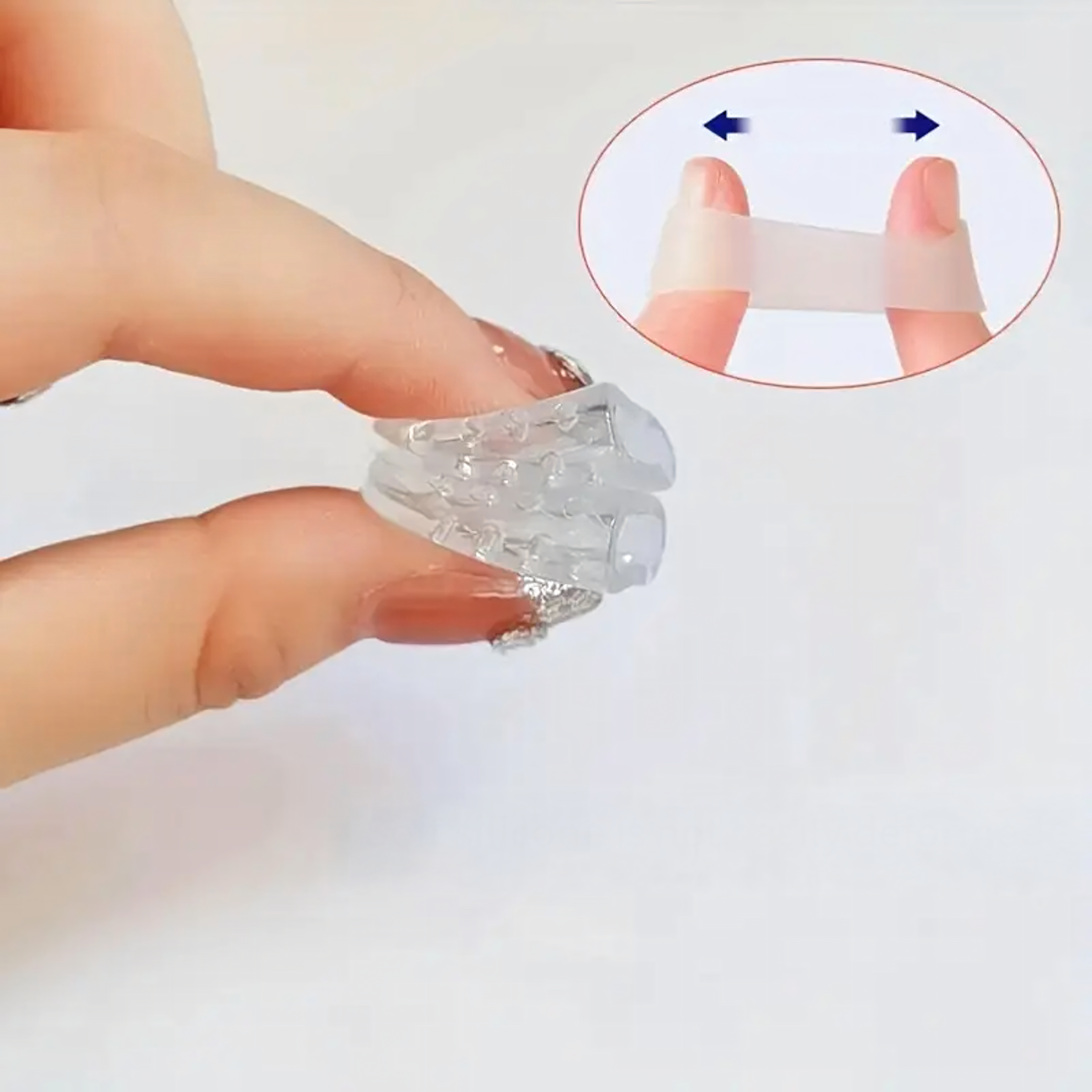 10 x silikoonist kaitse-eraldajad varvastele ja kätele