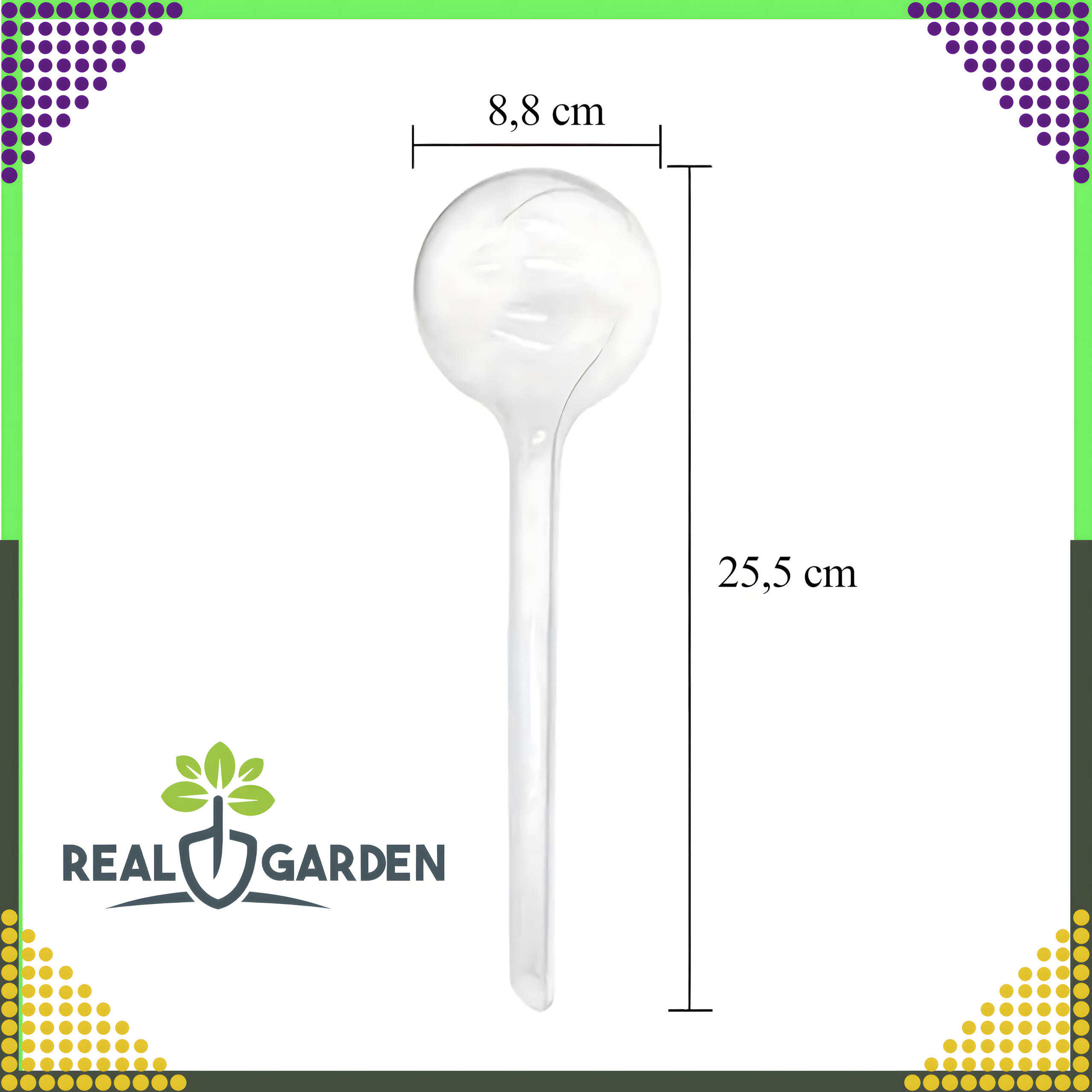 8 x Flower Watering Balls Plant Irrigator Water Dispenser Set