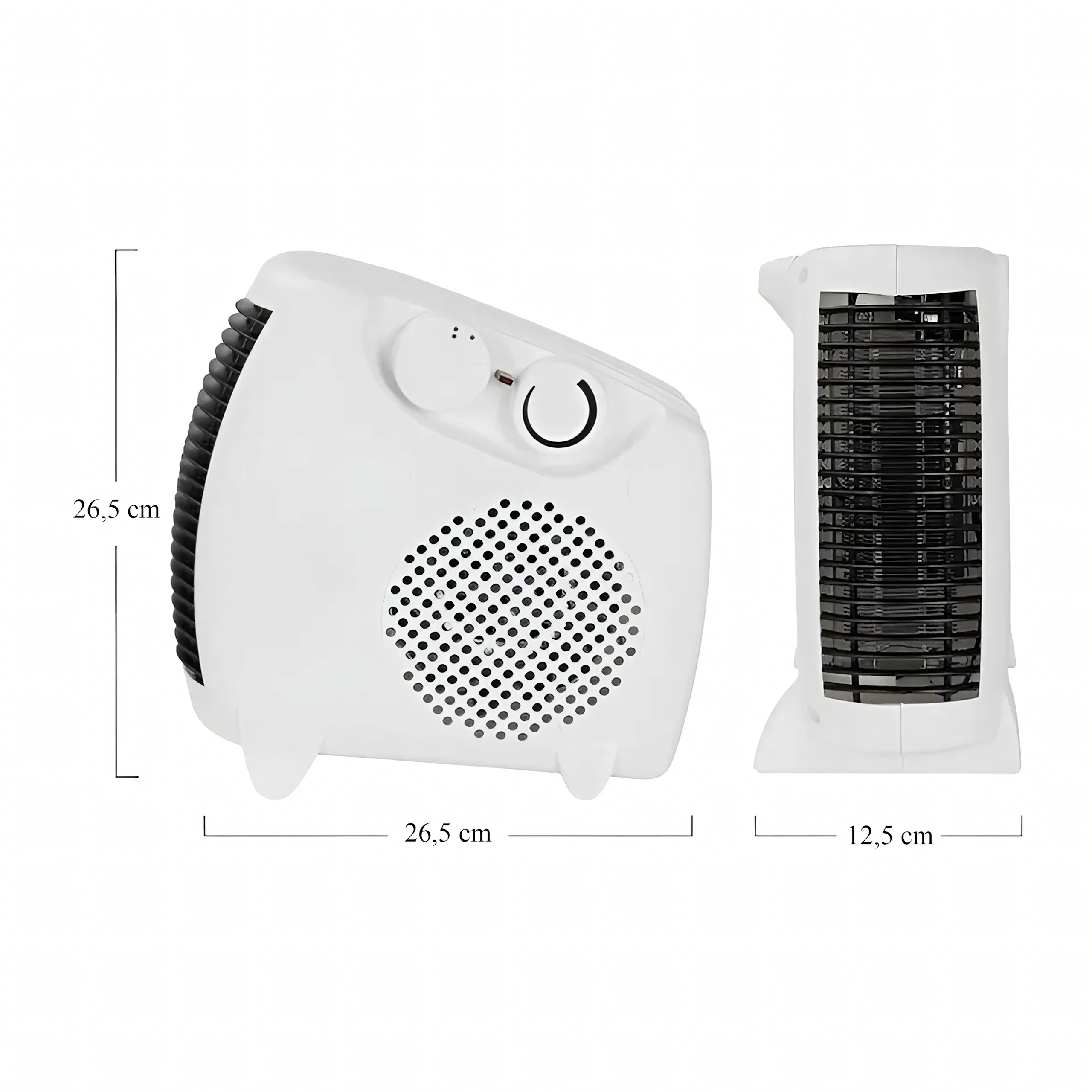 Kaasaskantav ventilaatorsoojendi Farelka elektriline soojapuhur 600W võimas