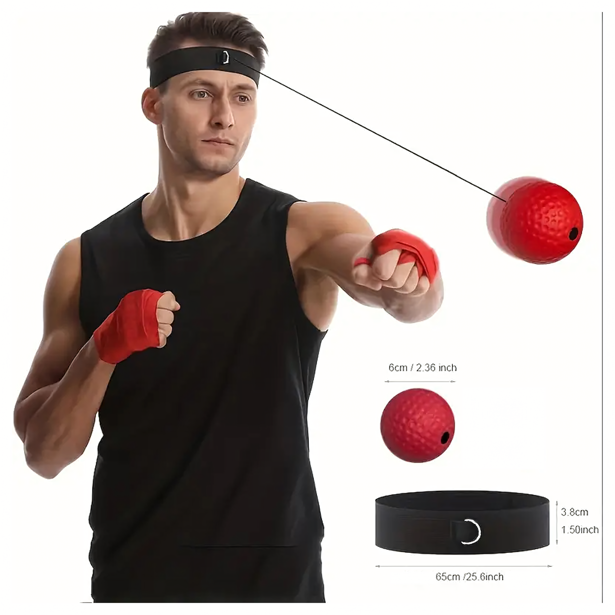 Reflekspall pirnikujulise pea treeninguks