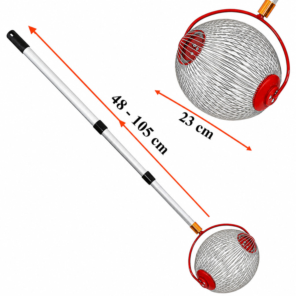 Telescopic Fruit and Nut Picker 48-105cm