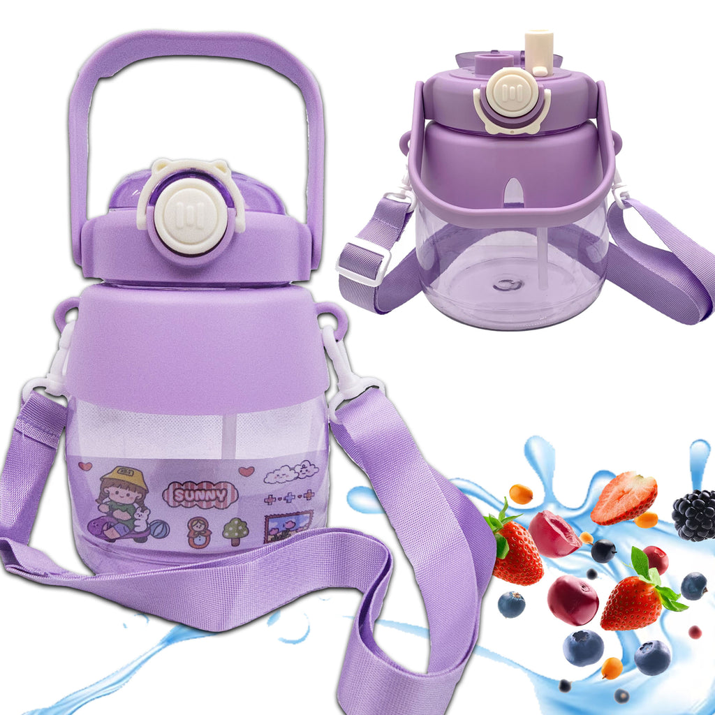 50 x Koolipudel lasteaiapudel kõrre ja rihmaga lastele 1L