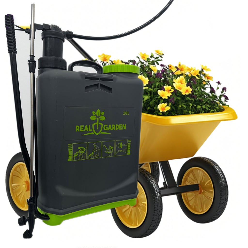 48x 20L Pressure Backpack Garden Sprayer with Nozzles and Funnel