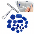 Car Body Dent Removal Kit Puller Hammer + 18 Repair Tabs