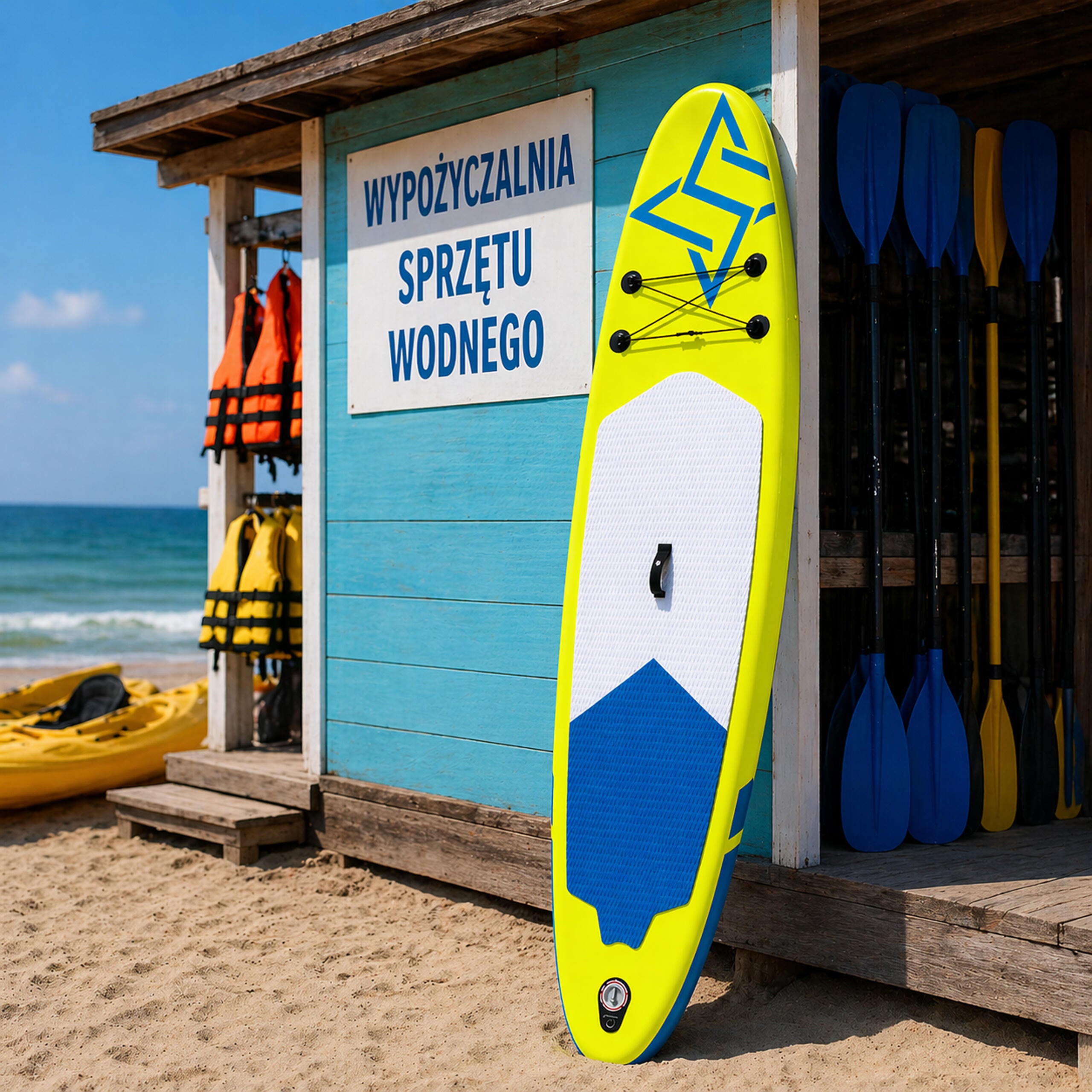27x Inflatable Stand Up Paddle Board 305 cm with Accessories