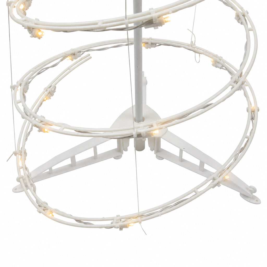 Spiraalne LED-jõulukuuse valgusdekoratsioon 94 cm RC-K-2872-15920