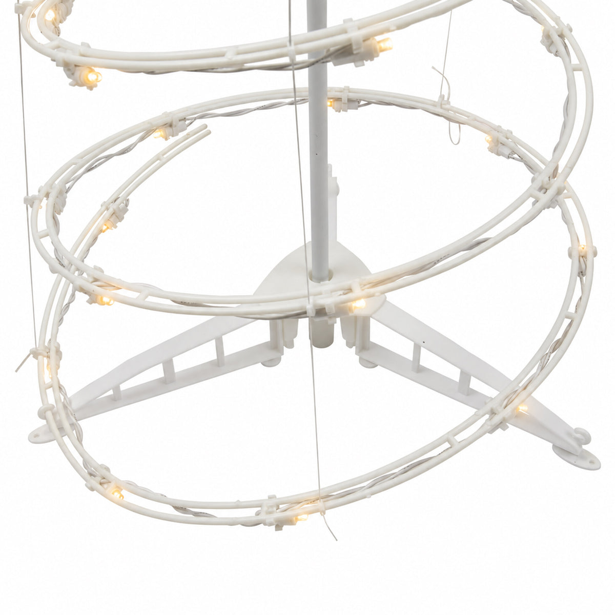 150 tk spiraalset LED-jõulukuuse valgusdekoratsiooni 94 cm RC-K-2872-16015