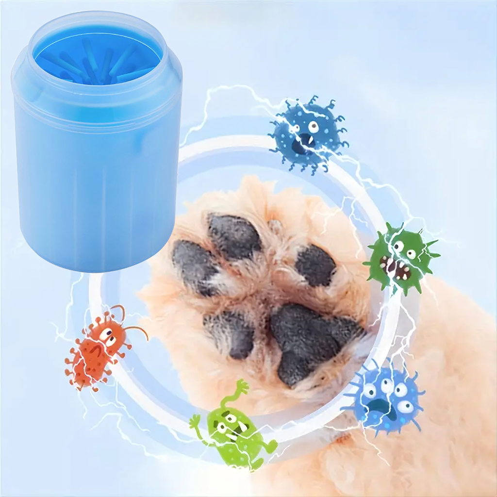 Silikoonist koera ja kassi käppade puhastustops käppade pesemiseks