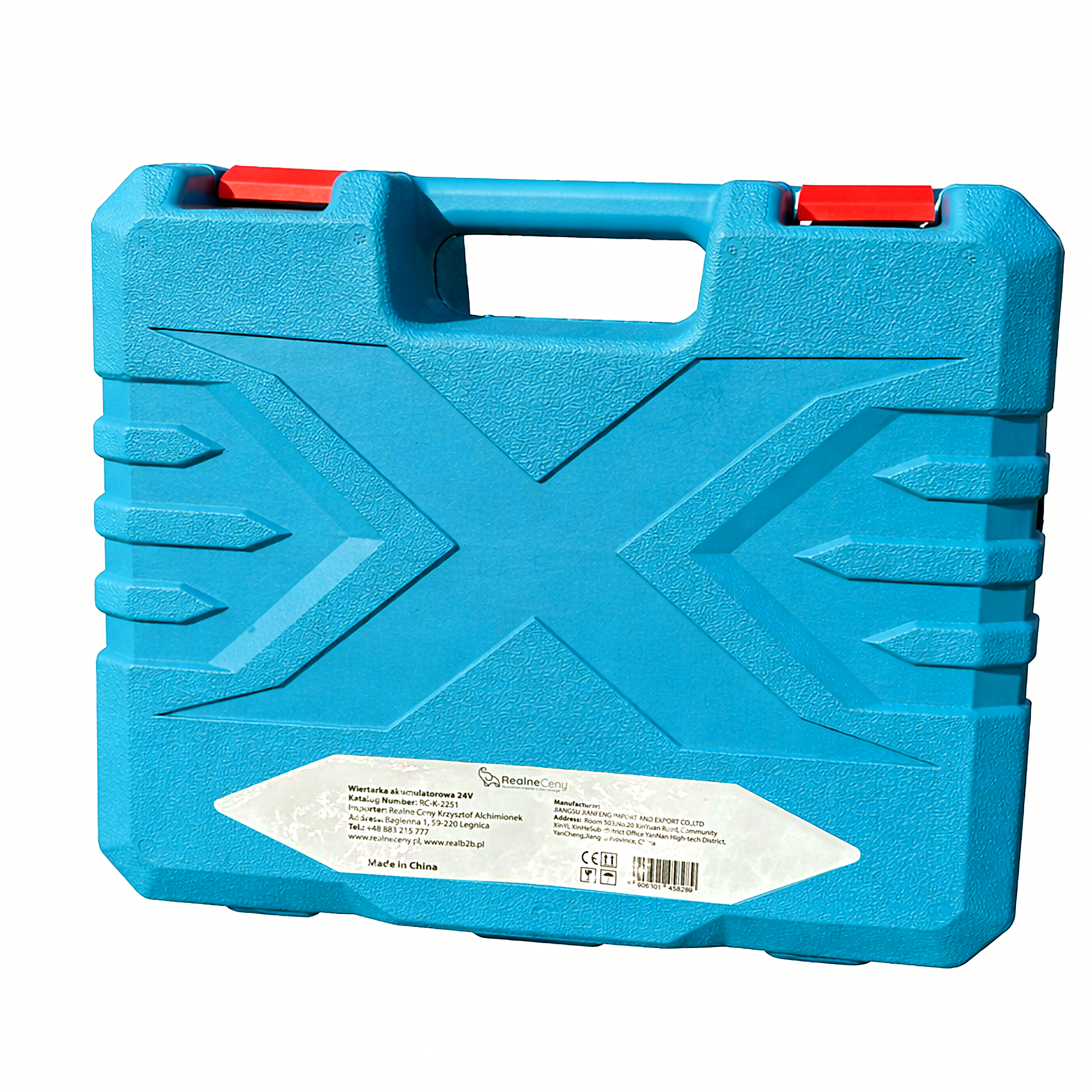 Juhtmeta trell-kruvikeeraja kohvri ja 2x 3000 mAh akuga