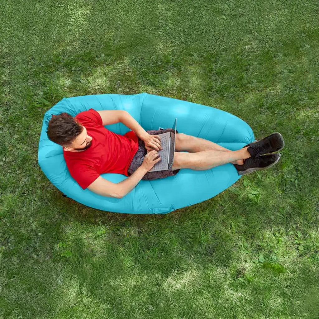 Inflatable Beach Sofa Bed Mattress Lounger Lazy Bag 200x70cm