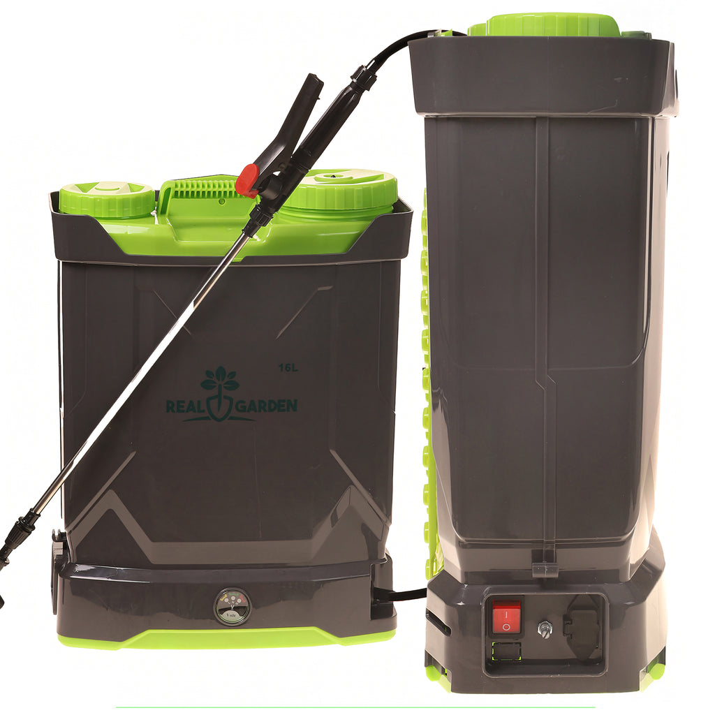 Electric Battery-Powered Backpack Sprayer 16L Set
