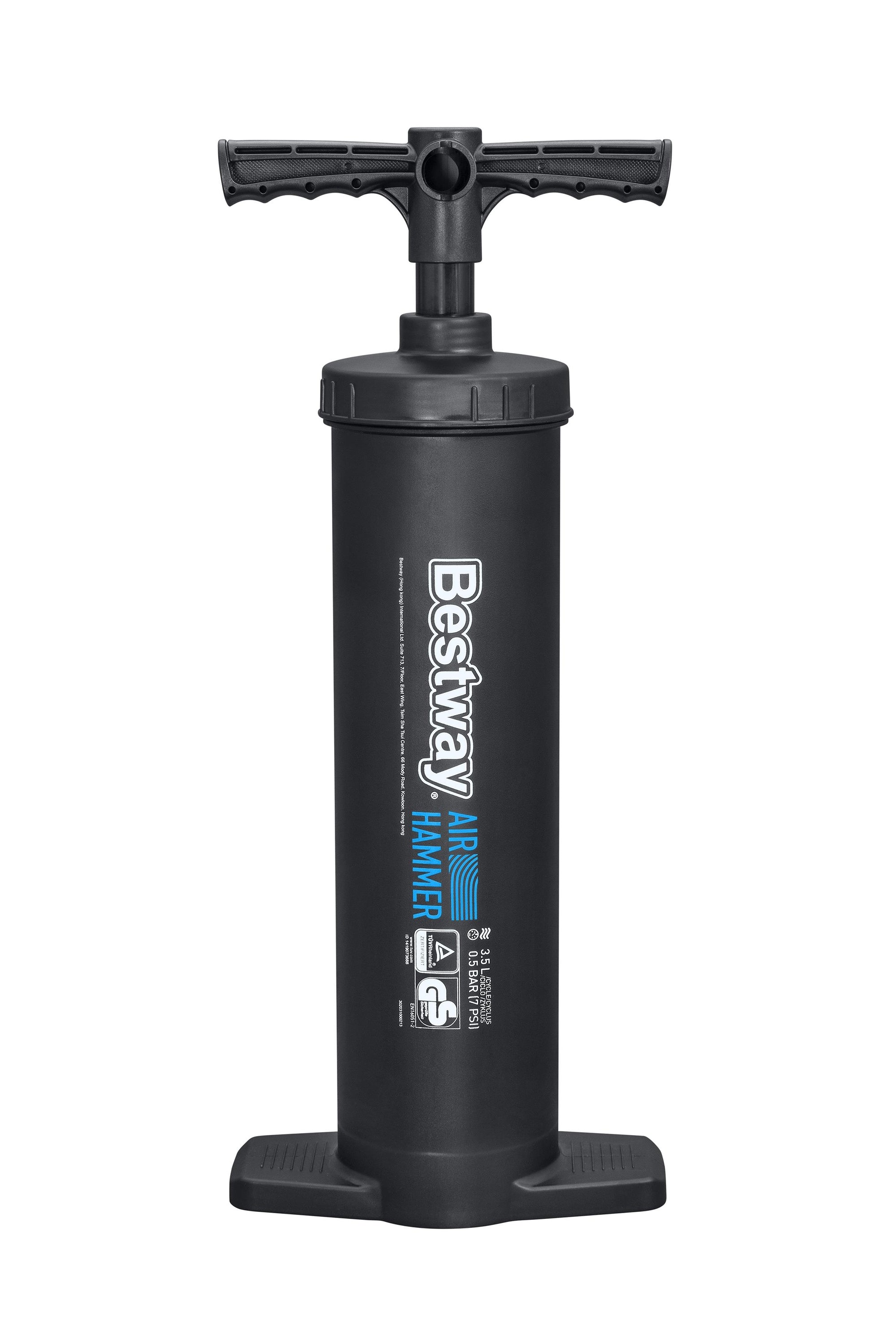 Bestway 62030 käsitsi kolbpump madratsitele ja basseinidele 48 cm 3.5L Black