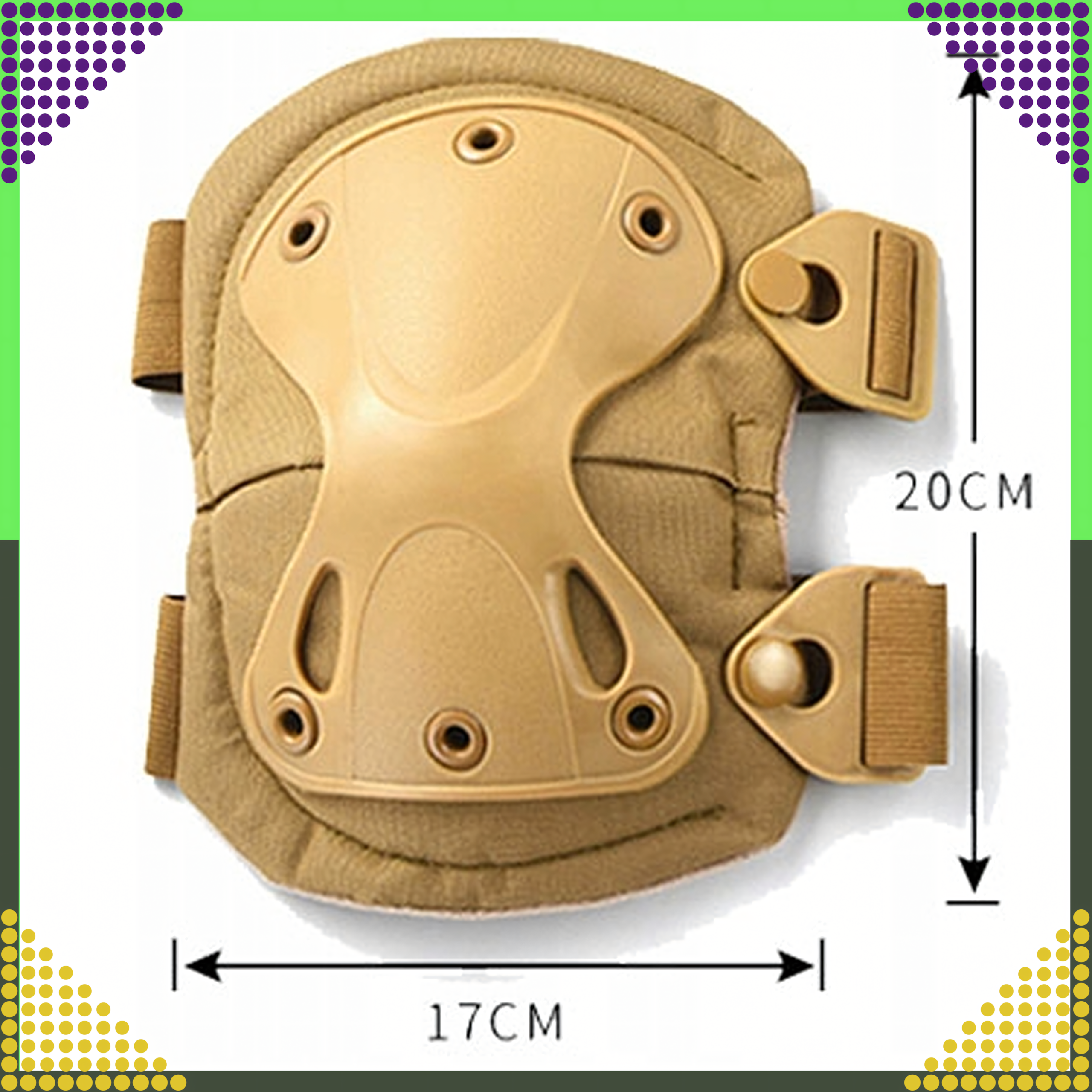 Knee and Elbow Pads Tactical Protective Knee Pads Military Asg