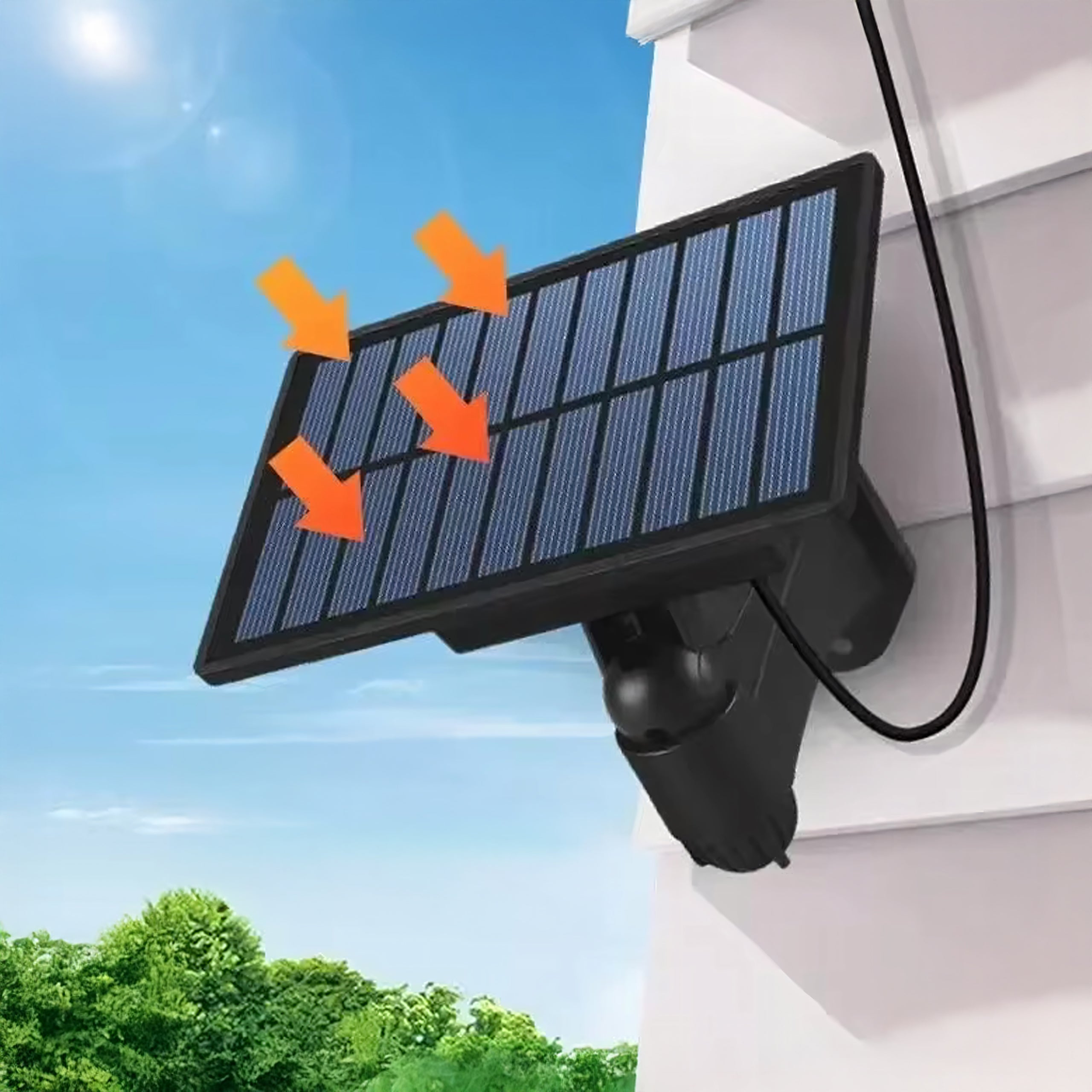 Solarne LED aialamp rippuv, hämarikuanduriga, lühter, kaugjuhtimispuldiga (E18)