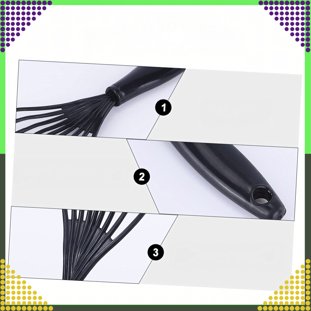 Grabki tööriist juukseharjade ja kammide puhastamiseks