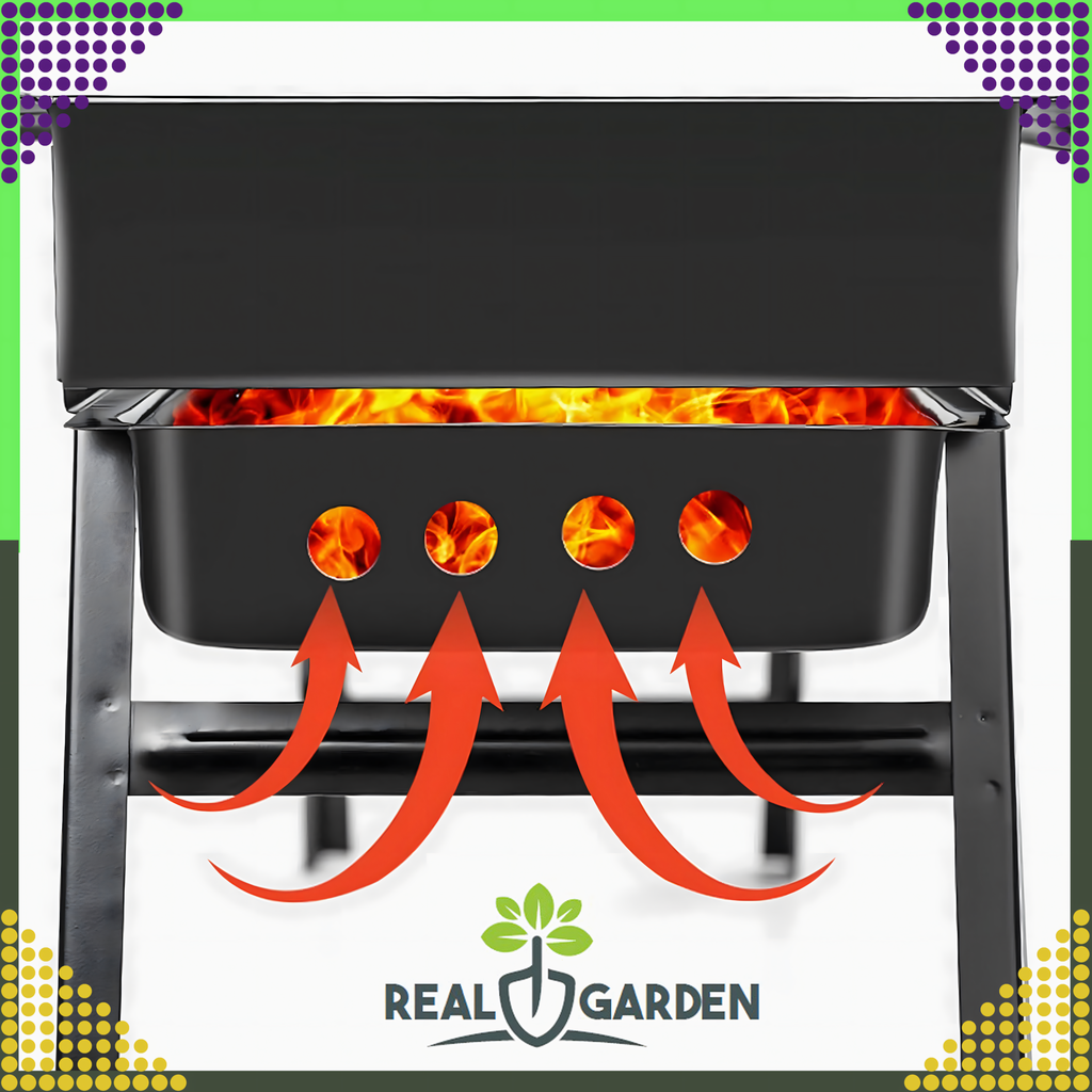 Kaasaskantav kokkupandav suur söegrill matkamiseks ja aeda