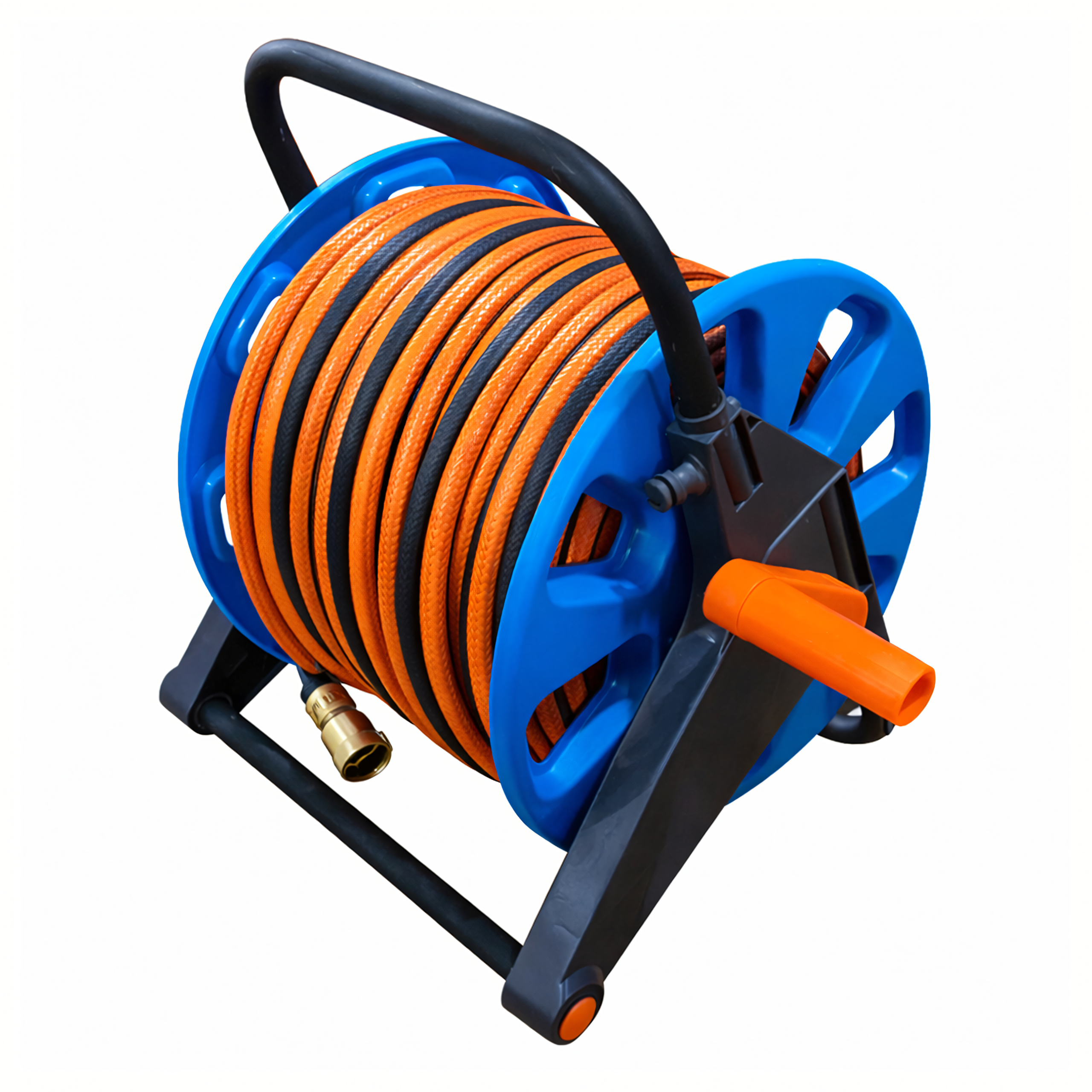 Garden Hose Reel Cart Stand 50-60m Lightweight