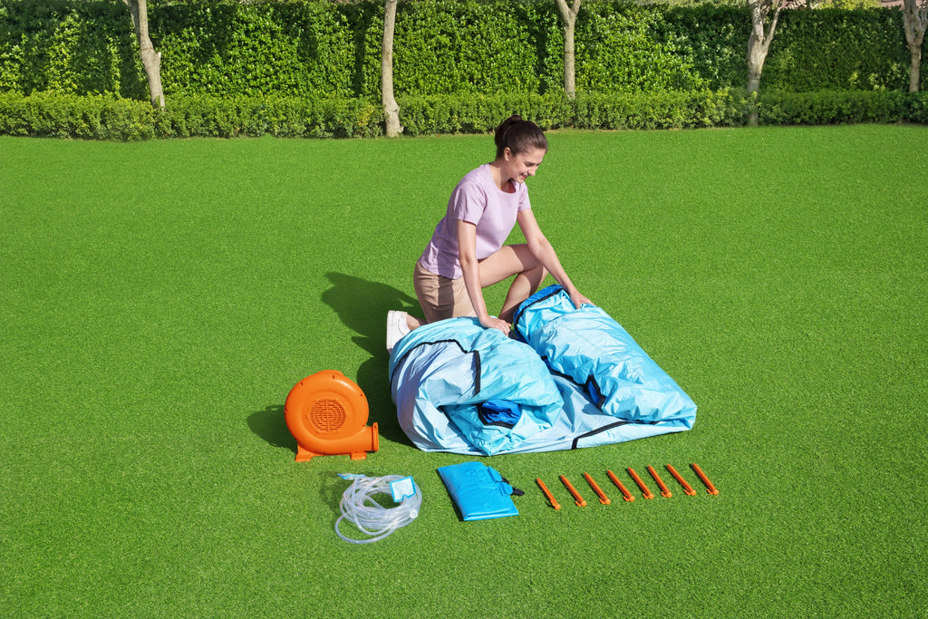 Bestway 53408 Inflatable Playground Water Park with Slide + Blower