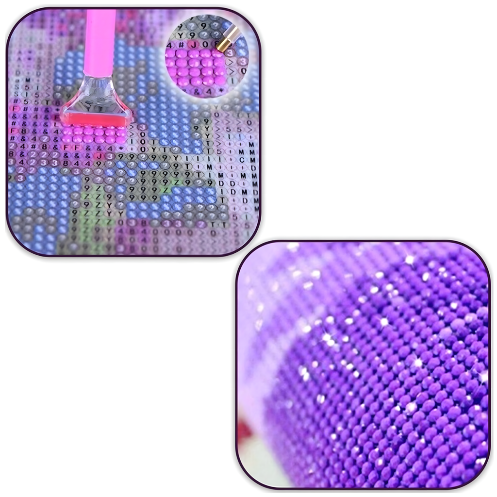 SUUR TEEMANTTIKAND 120x60 Teemantmaal Teemantmosaiik XXL KOMPLEKT