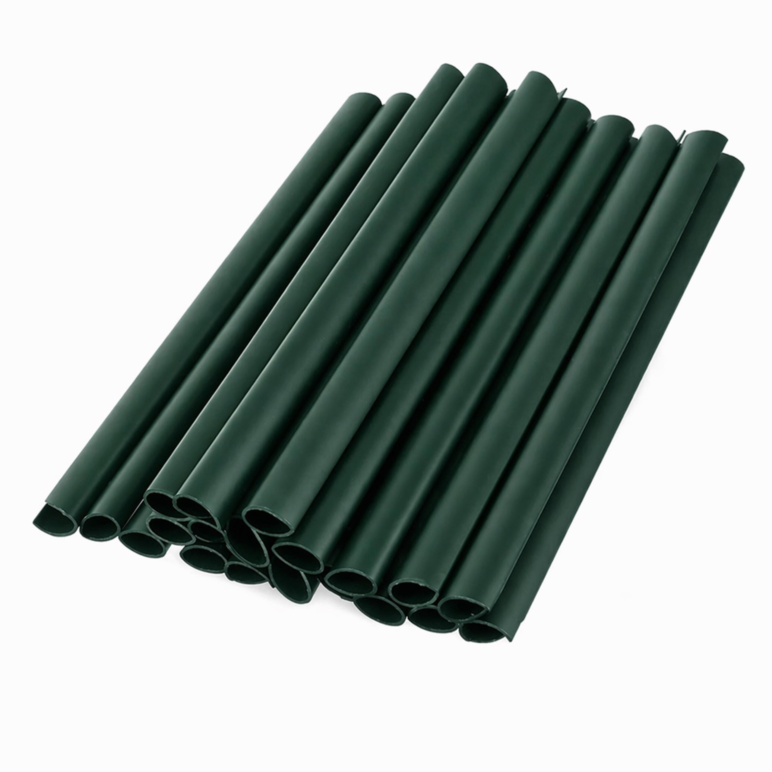 4 x Garden Fence Tape 19cm x 35m UV Protective Green