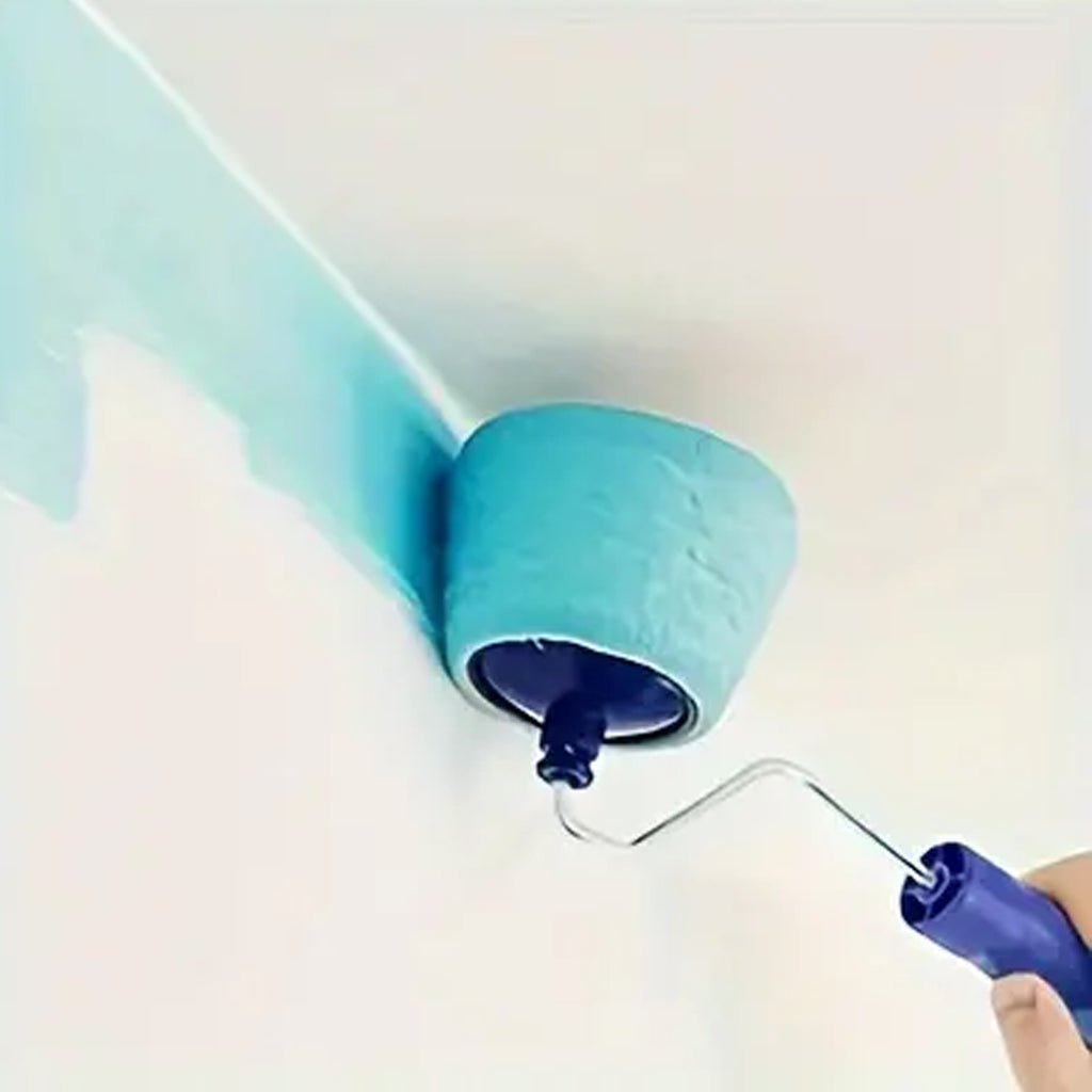 Non-Drip Paint Roller for Walls and Corners with Gap in Roller