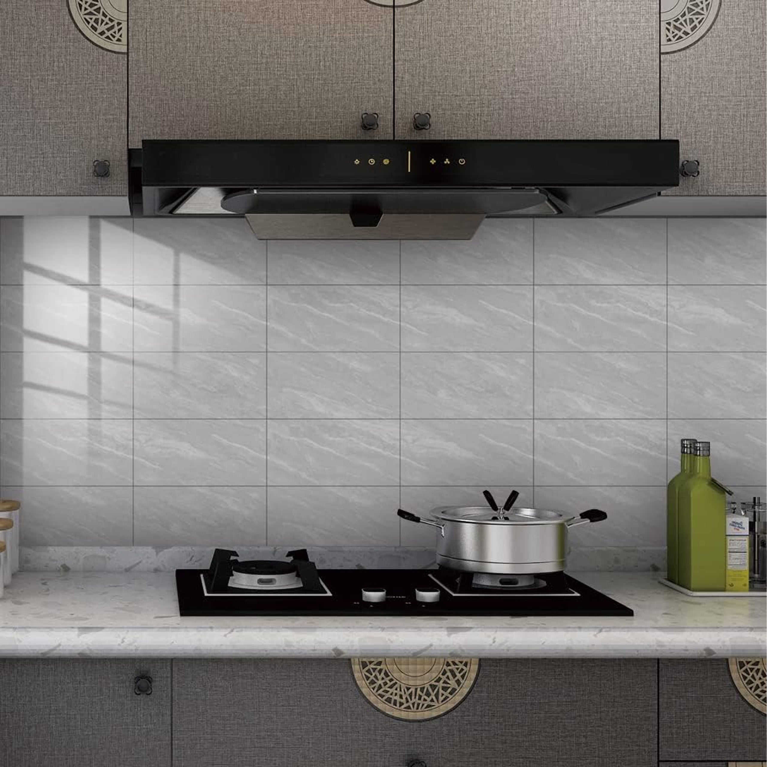 Isekleepuvad seinapaneelid marmorplaadid 30x15cm 16 tk