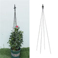 12x aiapergola tugi terrassitaimedele metallist alus 150 cm