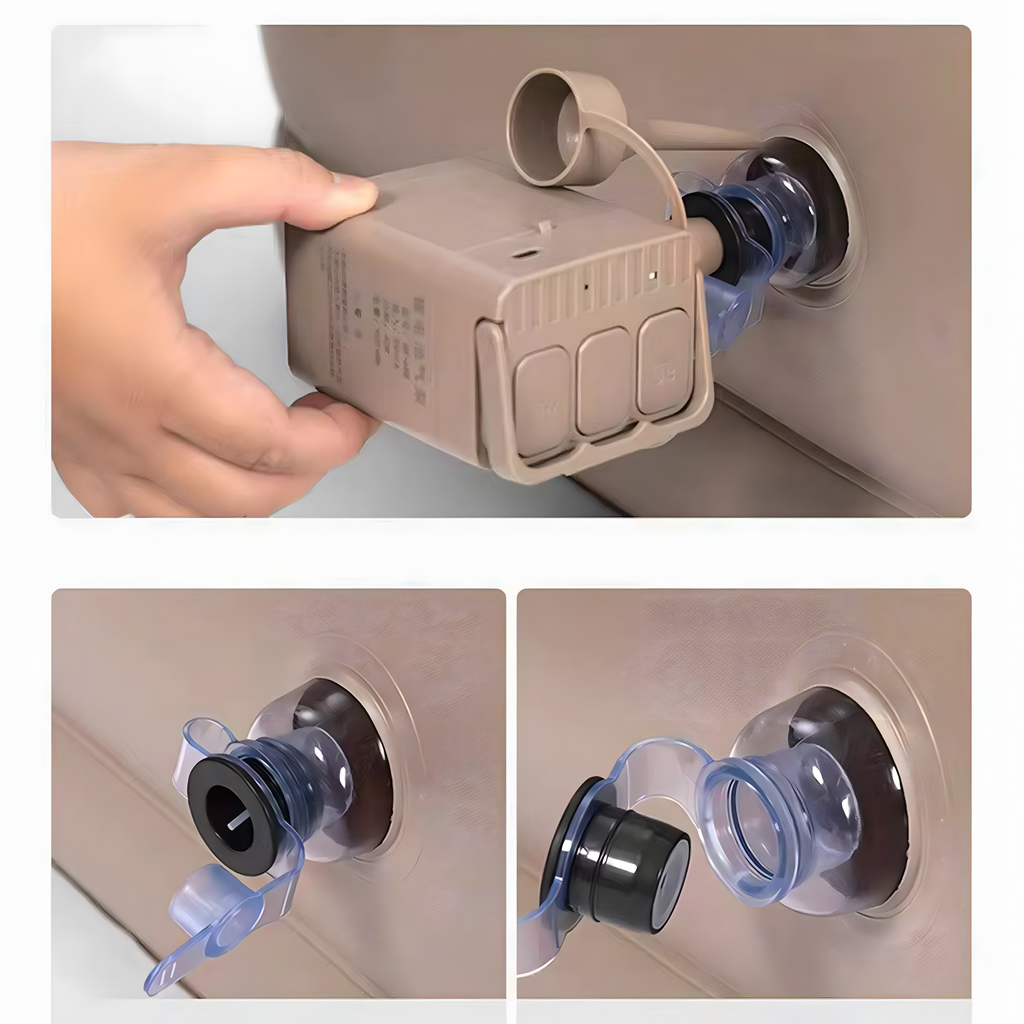 Inflatable Mattress Double Sofa Convertible Sleeping Bed for Fish Beach