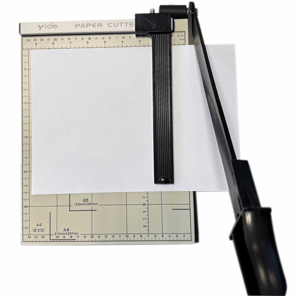 Metallist paberi lõikur, täpne tugevdatud lõikur A4 B7