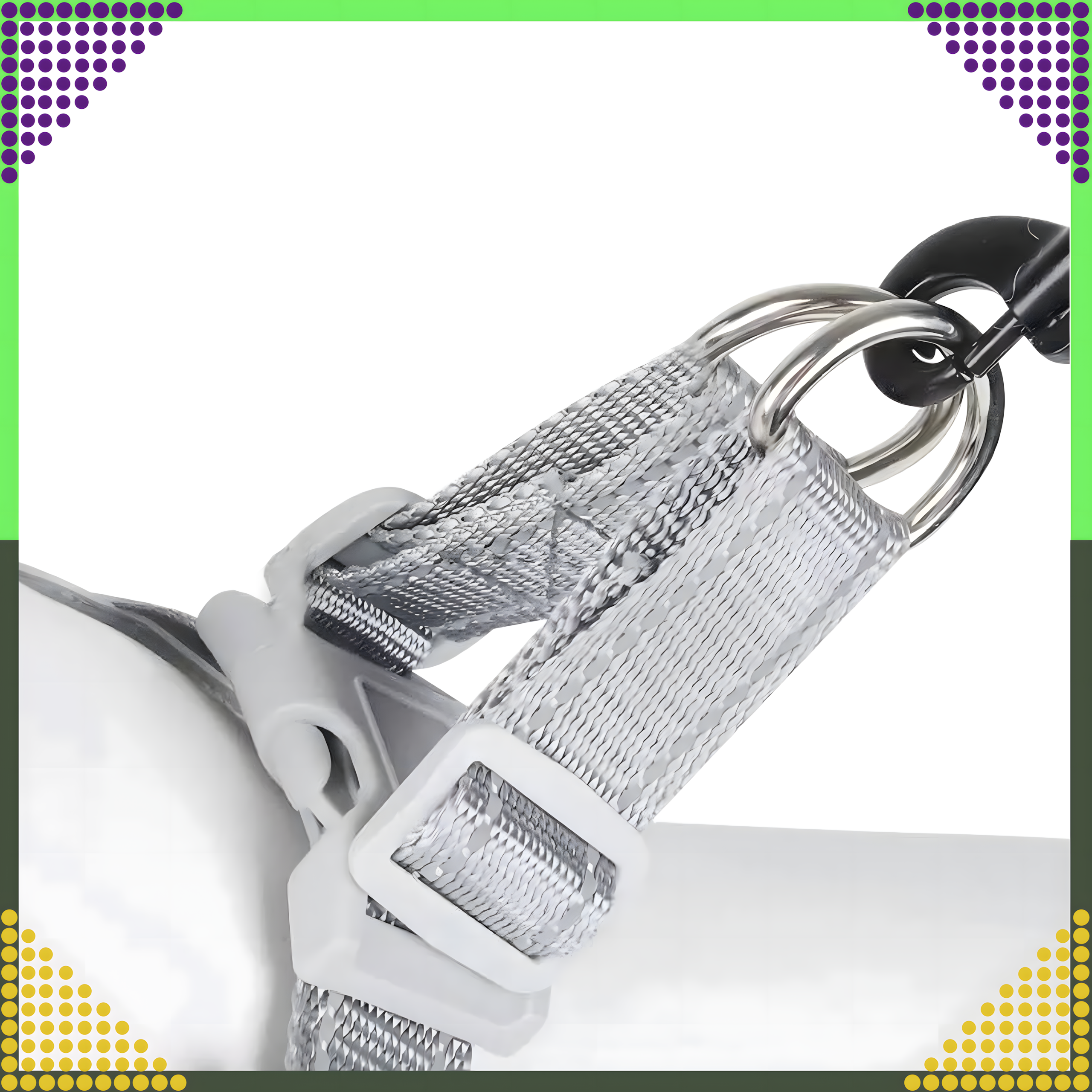 Tugevad, survevabad traksid, jalutusrihm väikestele koertele ja kassidele, suurus: S