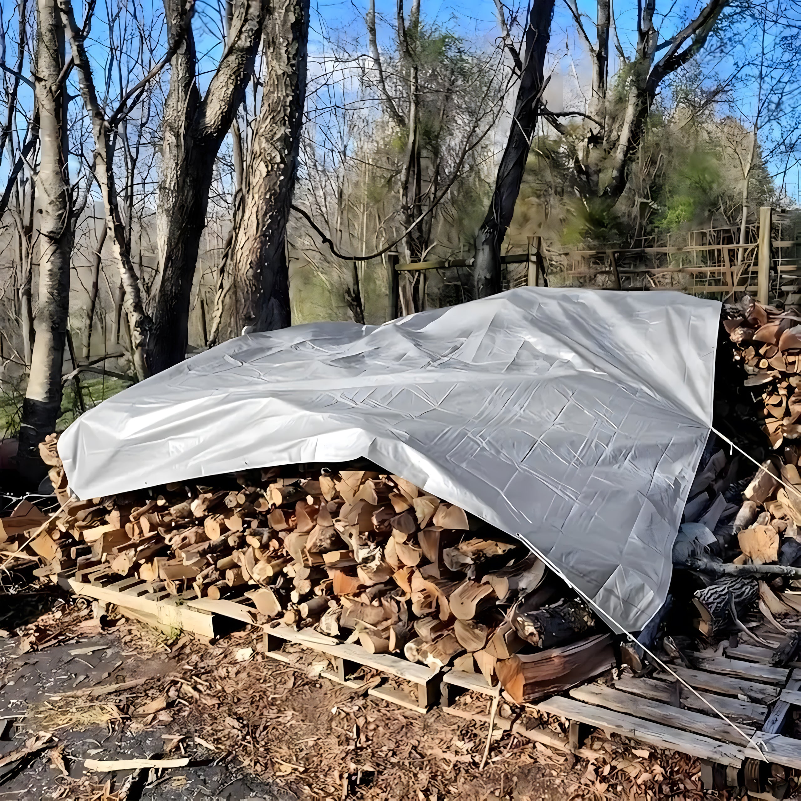 UV Protective Tarpaulin 6x8m 120g Covering Strong Universal