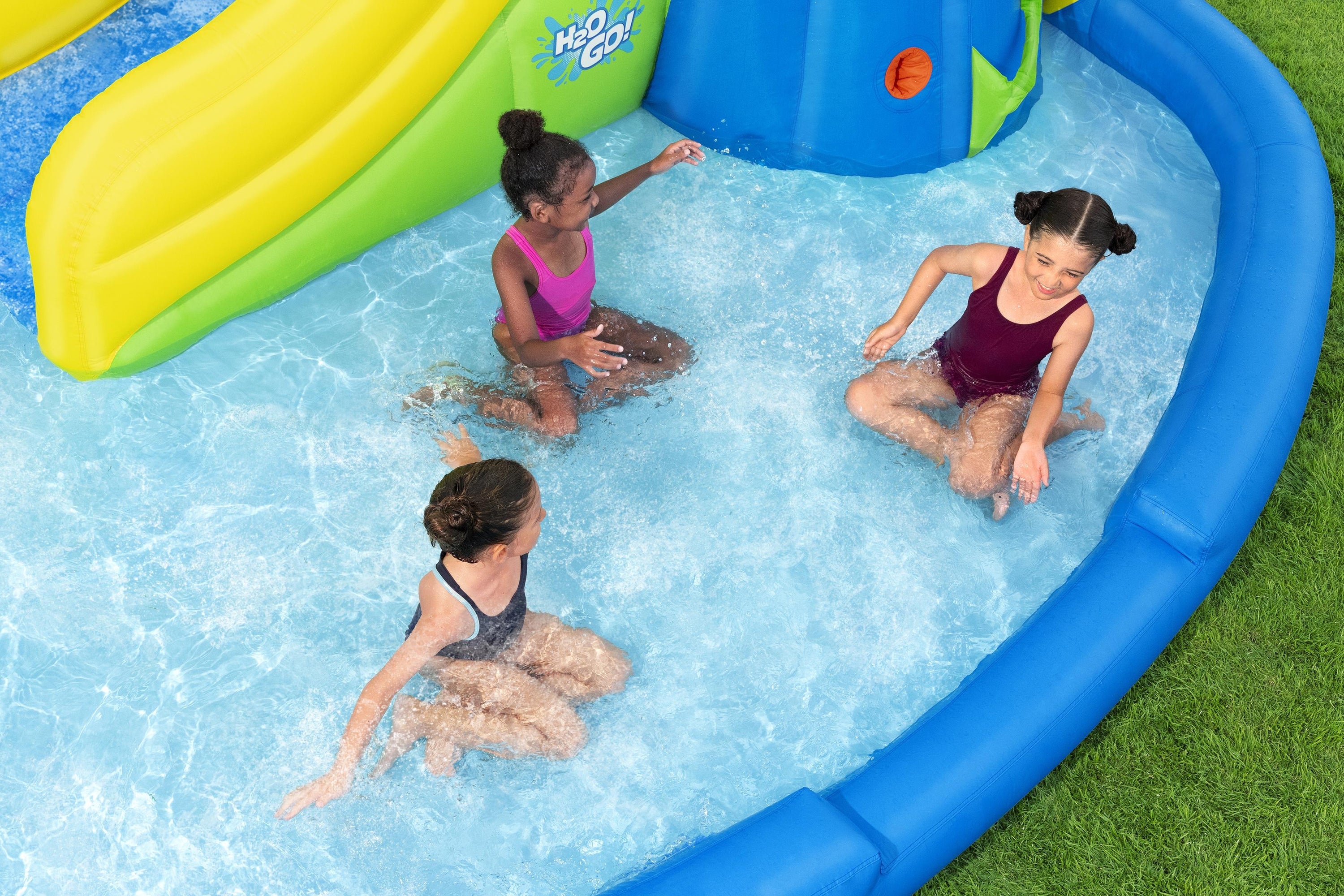 Bestway 53478 Inflatable Playground Water Park with Slide + Blower