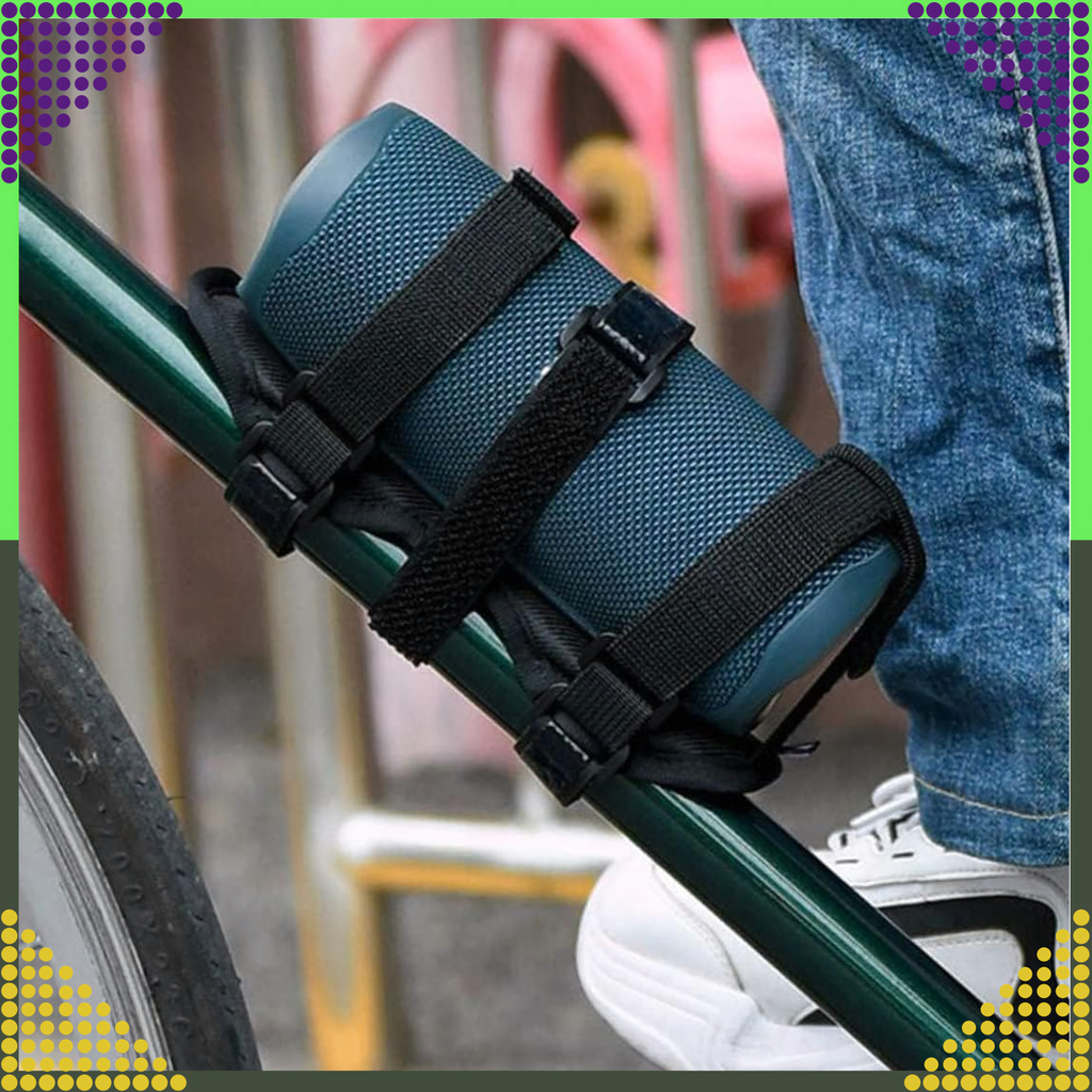 Jalgratta hoidik jalgrattale, mootorrattale, kinnitatav takjapaelaga kõlari või veepudeli külge