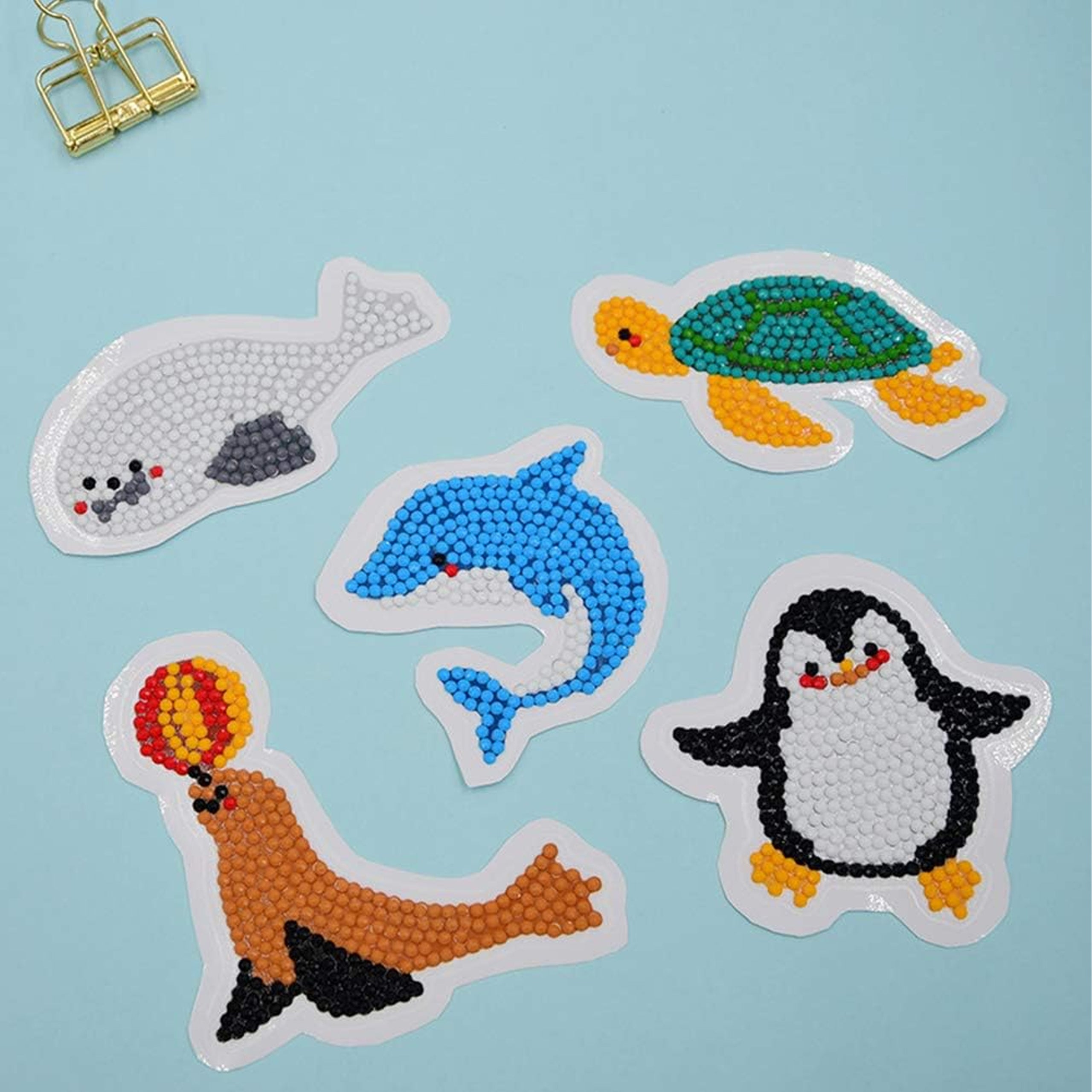 Teemanttikand, teemantkleebised, 5D mosaiikpulgad lastele, komplekt