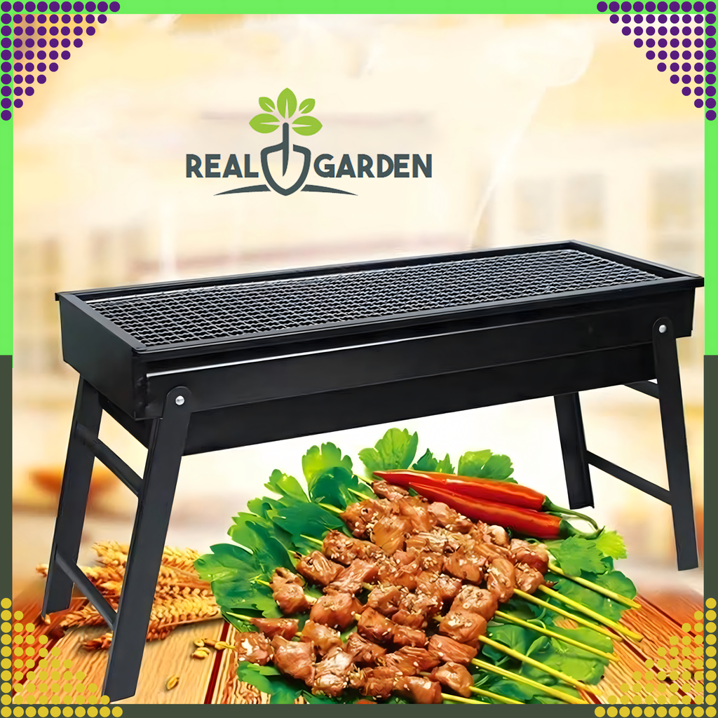 Kaasaskantav kokkupandav suur söegrill matkamiseks ja aeda