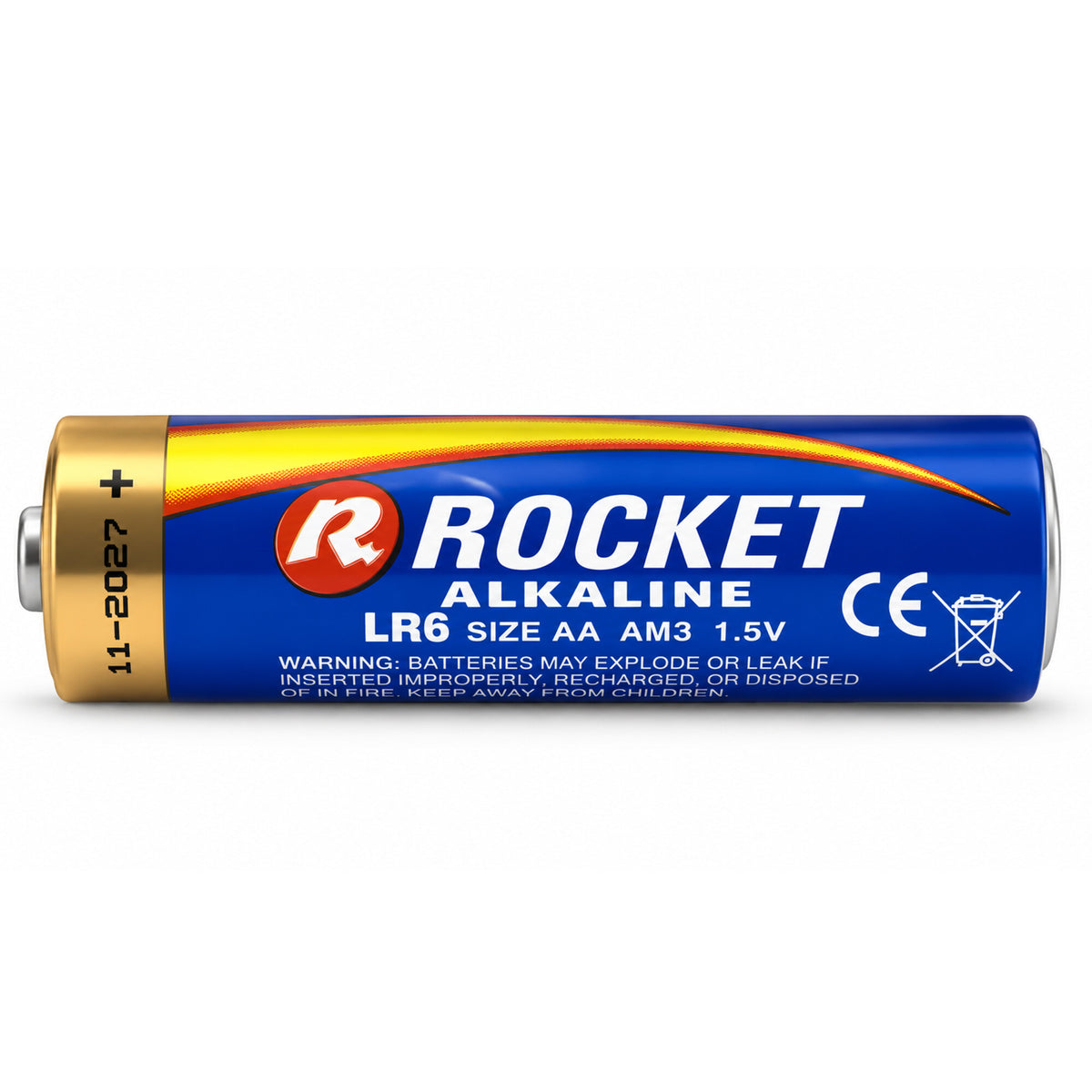 Rocket LR6 AA-leelispatareid 1,5 V, 200 tk LR610ECOPACK