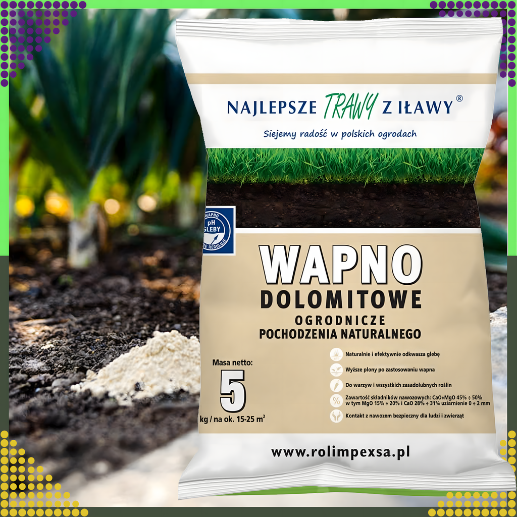 Kvaliteetne dolomiidilubi aiandus looduslik väetis 5kg