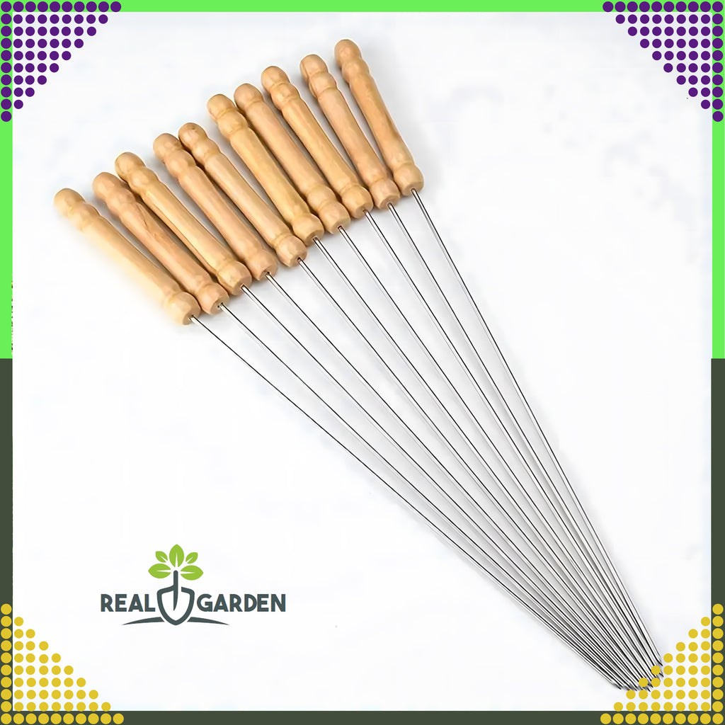 Metallist grillvardad 10 tk 30 cm (F11)