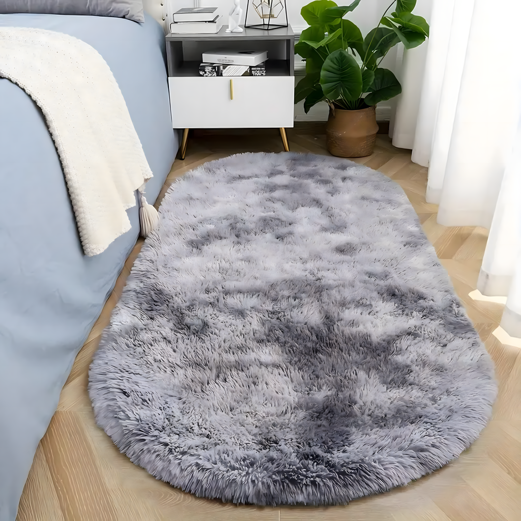 Soft Plush Shaggy Carpet Dense Woolly Large Fluffy for Living Room 160x60cm