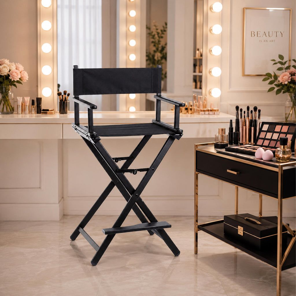 Aluminum Folding Makeup Director Chair