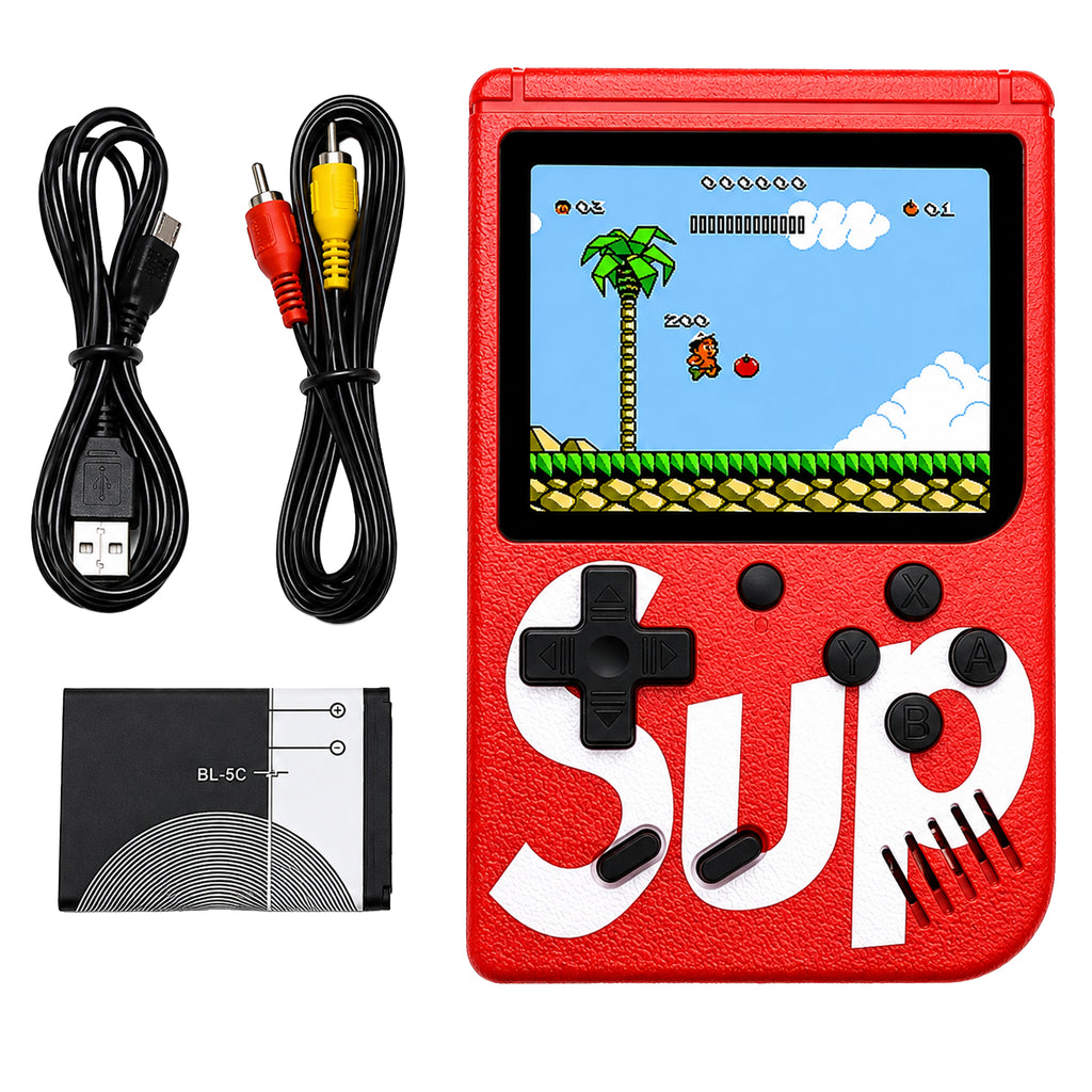 Kaasaskantav mini-retromängukonsool 400 sisseehitatud mänguga RC-K-2611